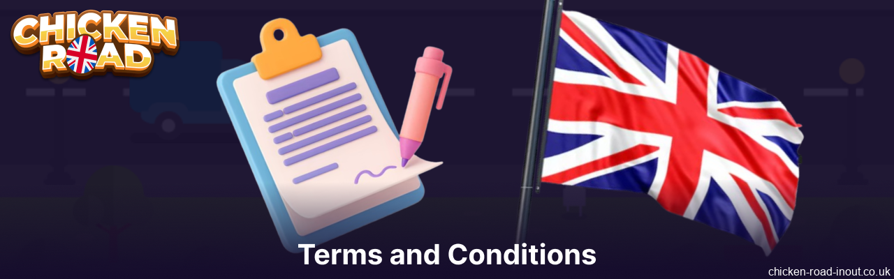 Chicken-road-inout.co.uk website terms and conditions for payers from the UK